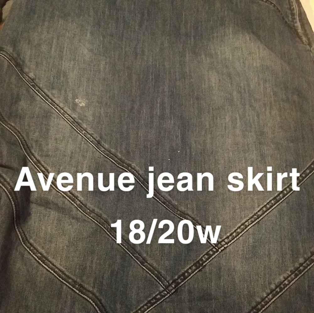 Jean skirt